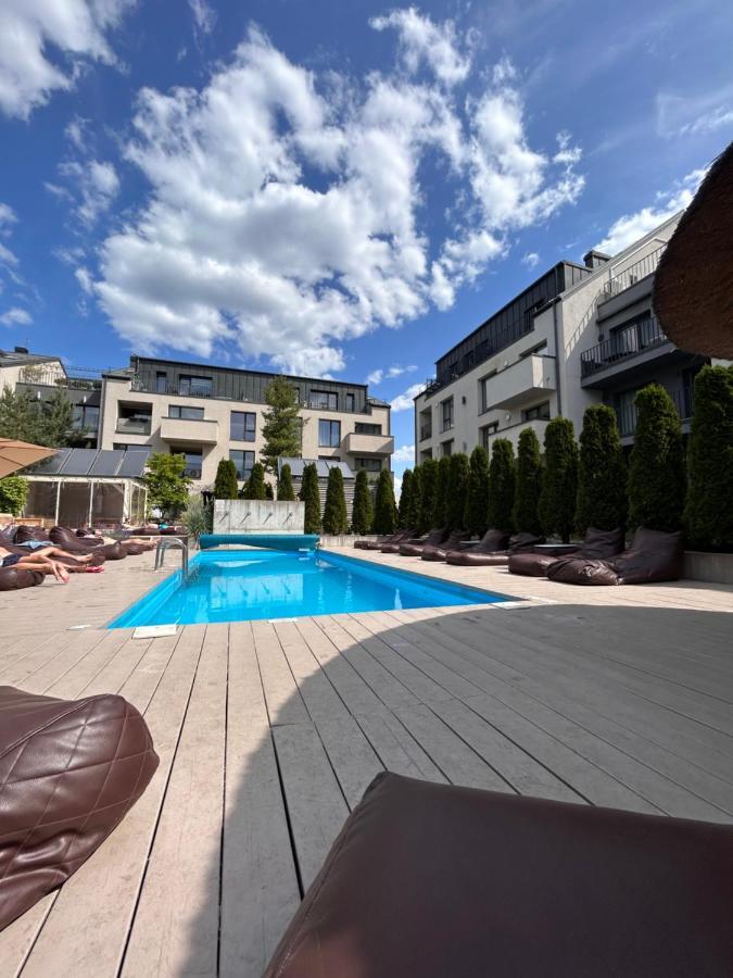 Ferienwohnung Super Mini Loft With Outdoor Pool. Palanga Exterior foto
