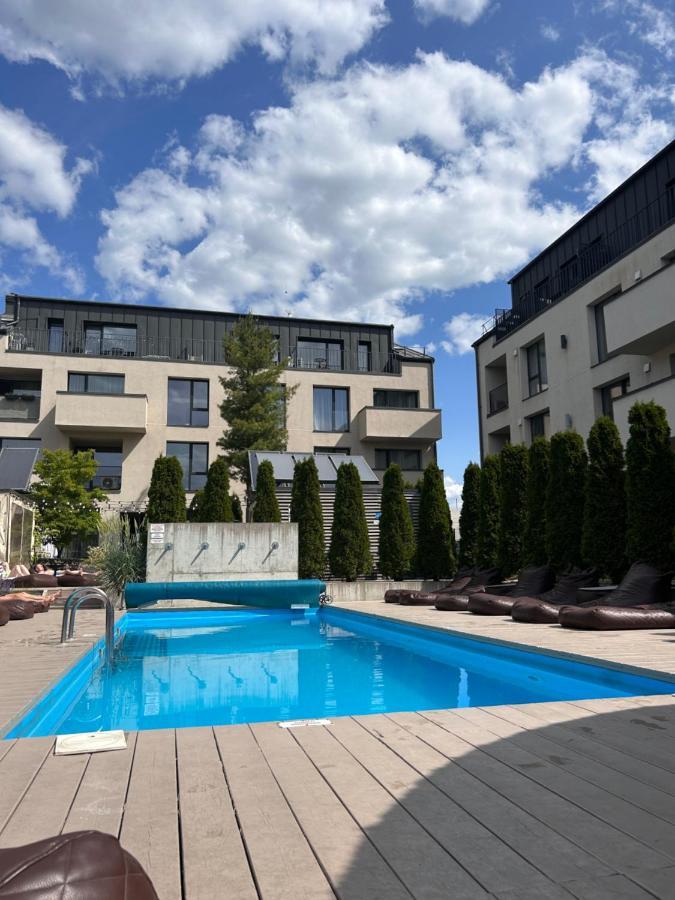 Ferienwohnung Super Mini Loft With Outdoor Pool. Palanga Exterior foto
