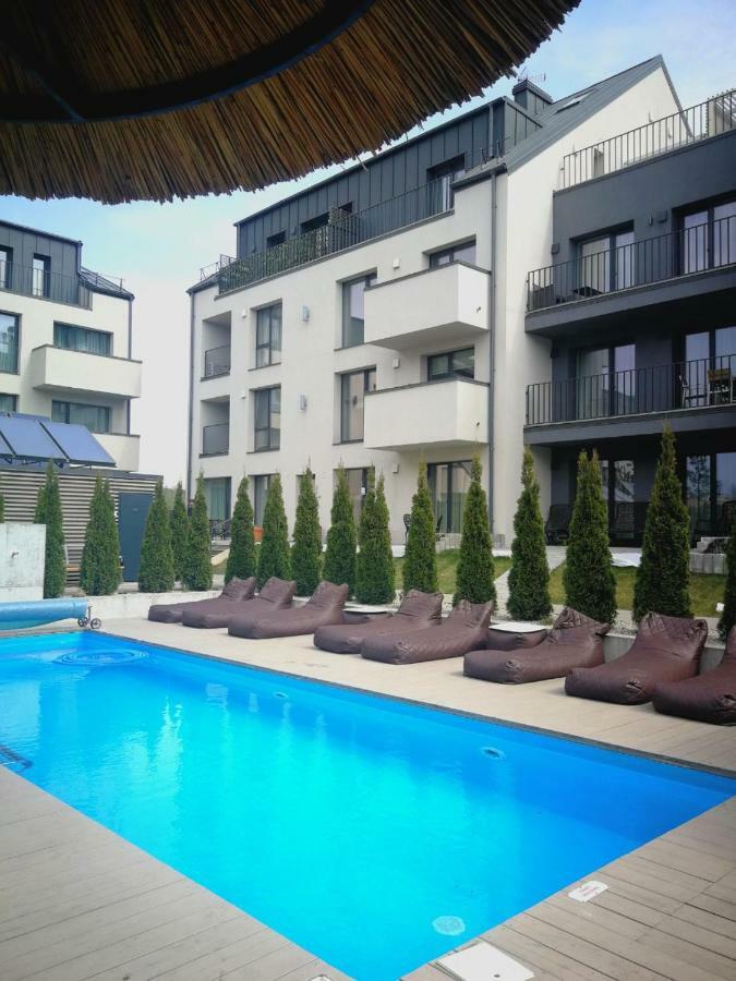 Ferienwohnung Super Mini Loft With Outdoor Pool. Palanga Exterior foto