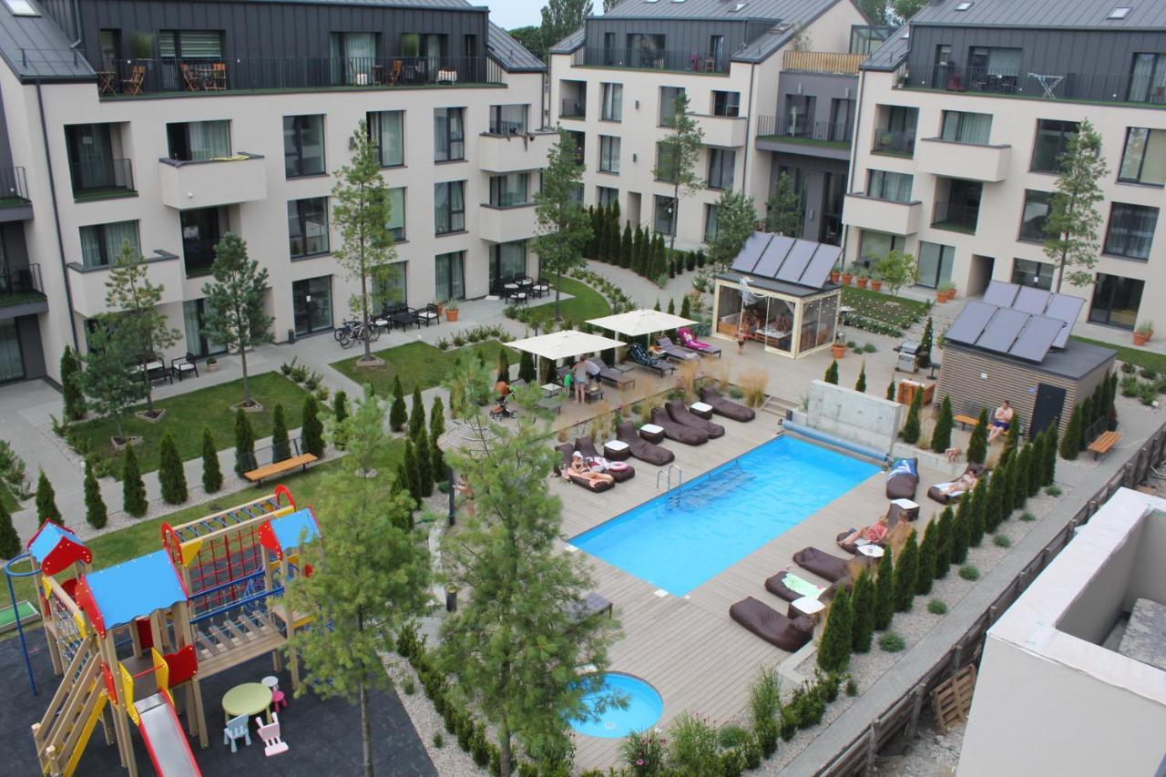 Ferienwohnung Super Mini Loft With Outdoor Pool. Palanga Exterior foto